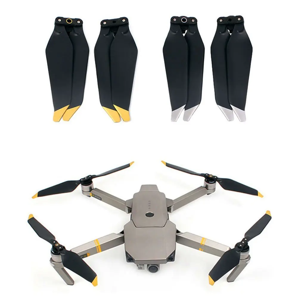 4pcs DJI Gold Mavic Pro Platinum 8331 8331F Propeller For DJI Mavic Pro