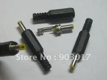 

4.0x1.7mm DC Power Male Plug Connector Adapter Plastic Handle Yellow Head 100pcs Per Lot
