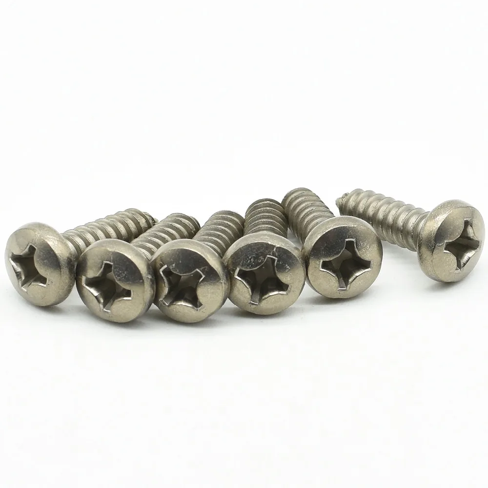 Titanium bolts M5X20 Truss cross head GB845 TA2 (3)
