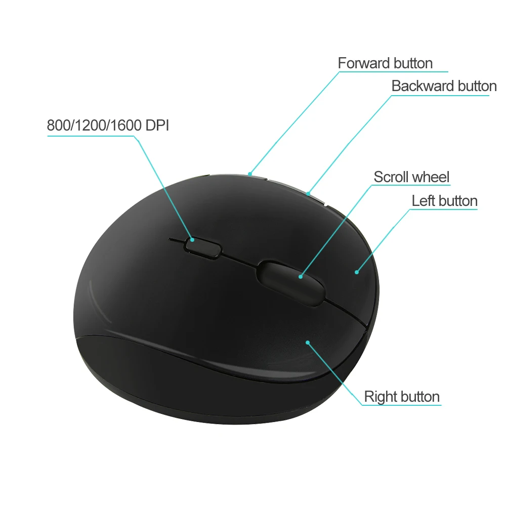 wireless vertical mouse 