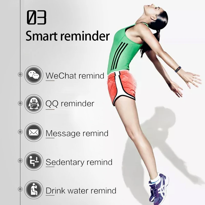 Smart Band  Blood Pressure Heart Rate Monitor PPG + ECG Smart Bracelet IP67 Waterproof Fitness Tracker Sport Smartband watch