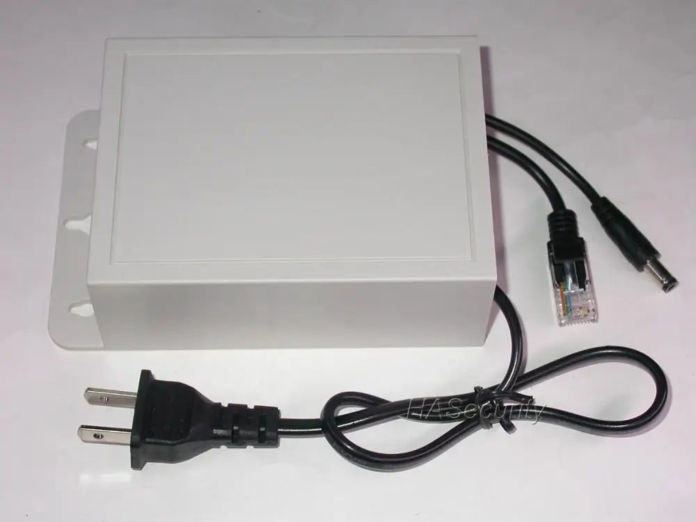 Адаптер PLC Ethernet для IP камеры видеонаблюдения линия питания сетевой внешний