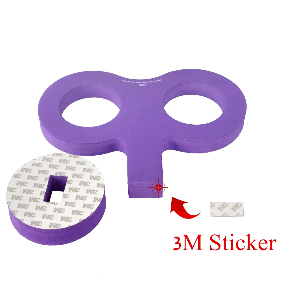 Funny 3D Clockwork Styling Car Roof Rabbit Ear Cartoon Creative Accessories Tail EVA 3M Sticker Uni