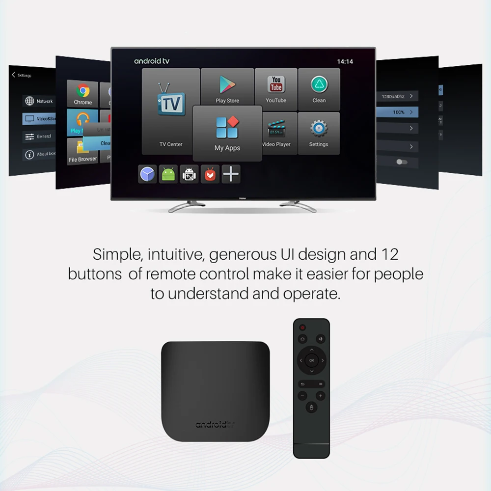 MECOOL M8S Plus W Android 7,1 Smart tv BOX Amlogic 905W 2,4G WiFi 1G/8G 2G/16G tv Box HD телеприставка 4K медиаплеер