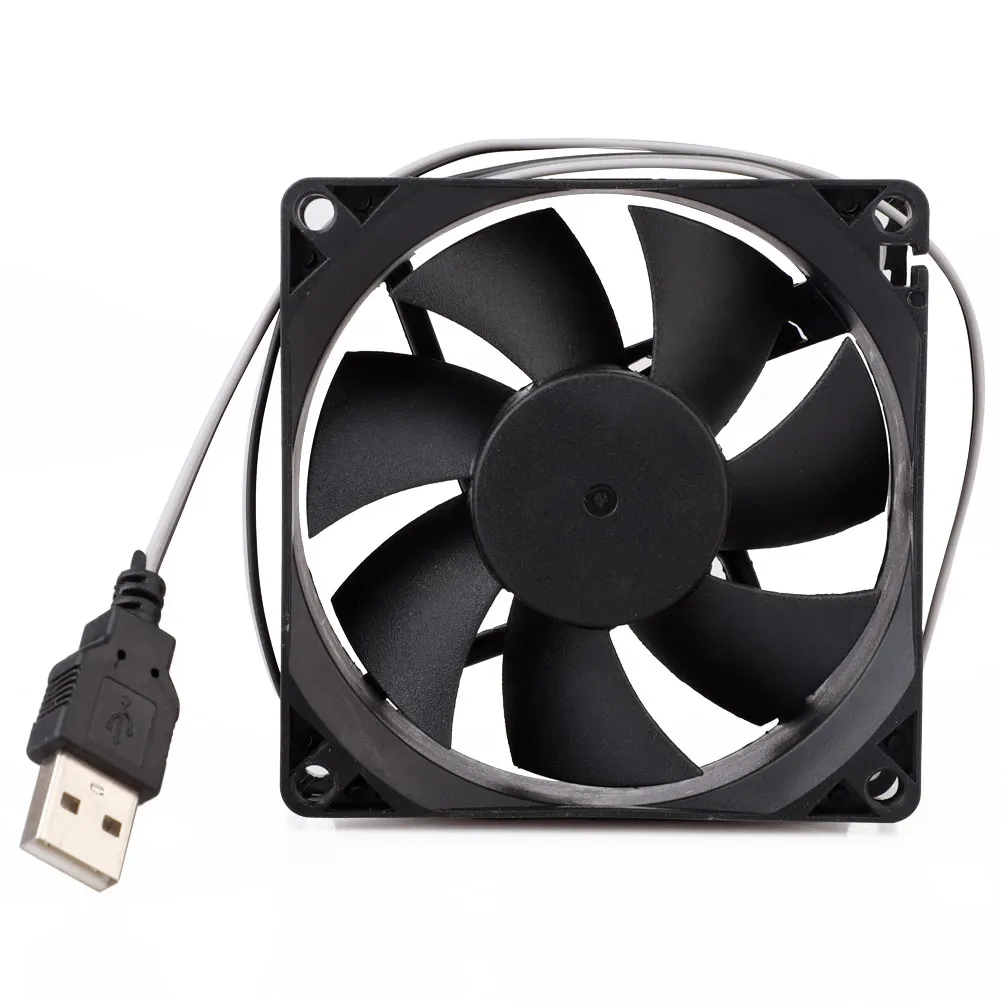 5V 80mm Computer Cooling Fan Portable USB Cooler Small PC CPU Cooling Computer Components Cooling Accessories 80*80*10mm 5V 80mm Computer Cooling Fan Portable USB Cooler Small PC CPU Cooling Computer Components Cooling Accessories 80*80*10mm