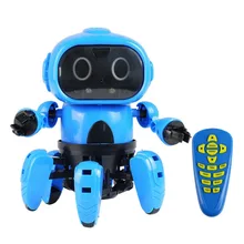 Upgrade Intelligent Induction RC Robot Infrared Obstacle Avoidance Gesture Intelligent Sensing Following Robot Toy