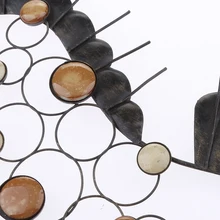 Ручной работы Железный Металл Морской конек стены скульптура Искусство Декор домашний двор задний двор открытый жизни