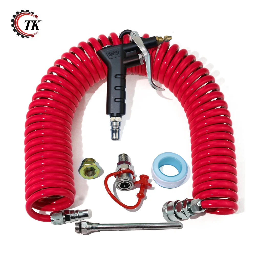 Transkoot Pneumatic Cleaning Gun Air Blow Dust Gun With Extension Rod Air Duster Cleaning Tools