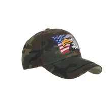 США B628 американский День Независимости беговые колпачки красочные Орлиный флаг вышитые Защита от солнца полезный принт шляпа N10