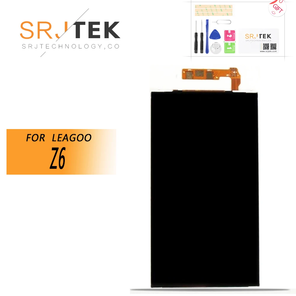 

4.97'' 854X480P Display For Leagoo Z6 LCD Display+Touch Screen LCD Digitizer Replacement For Leagoo Z6 LCD Screen+tool+adhesive