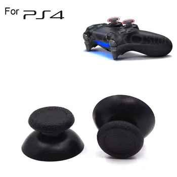 

2 Pcs Black Analog Joystick Stick for Sony Playstation PS4 Joystick Caps Controller Thumbsticks for Dualshock 4 Replacement Caps