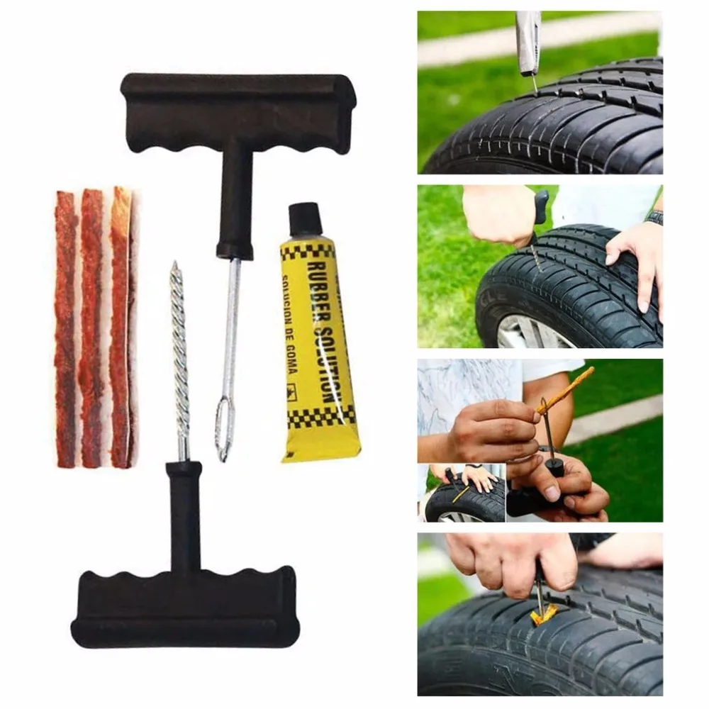 

Practical Outdoor Vehicle Safety Setting Car Triangle Emergency Warning Sign First-aid Kit Tire Repairing Tools