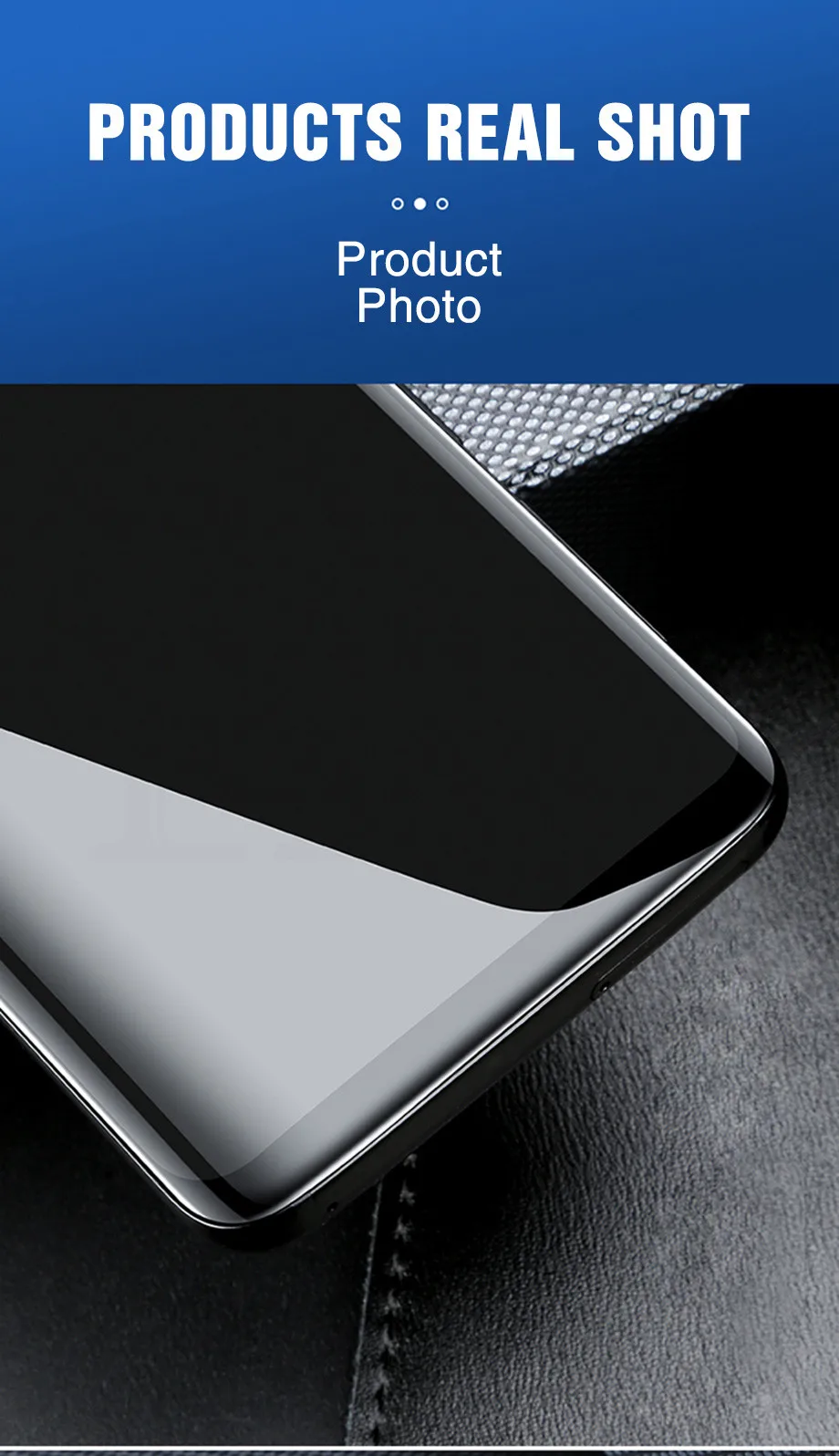 100D полностью изогнутое закаленное стекло для samsung Galaxy S8 S9 Plus Note 9 8 Защитная пленка для экрана samsung A8 A6 S7Edge