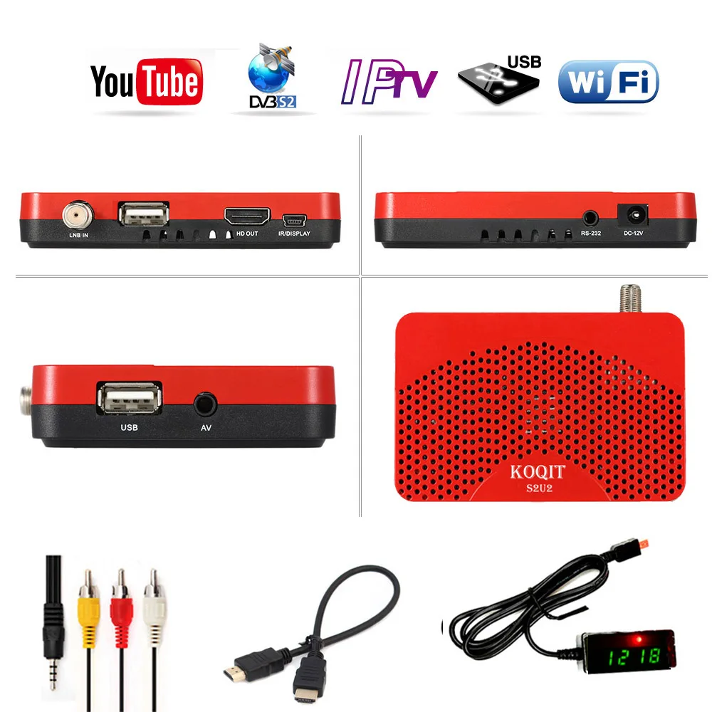 HD Digital Satellite Receiver Set Top BOX Support IKS WIFI Share Cccam Biss VU SKY Mini Size FTA DVB-S2+ 5370 USB Wifi Antenna HD Digital Satellite Receiver Set Top BOX Support IKS WIFI Share Cccam Biss VU SKY Mini Size FTA DVB-S2+ 5370 USB Wifi Antenna