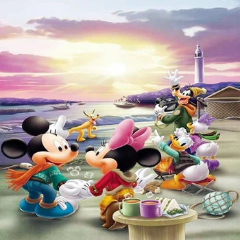 

100% Full square DIY 5D Diamond Painting Beach Trip Cross Stitch Diamond Embroidery Patterns rhinestones Diamond Mosaic