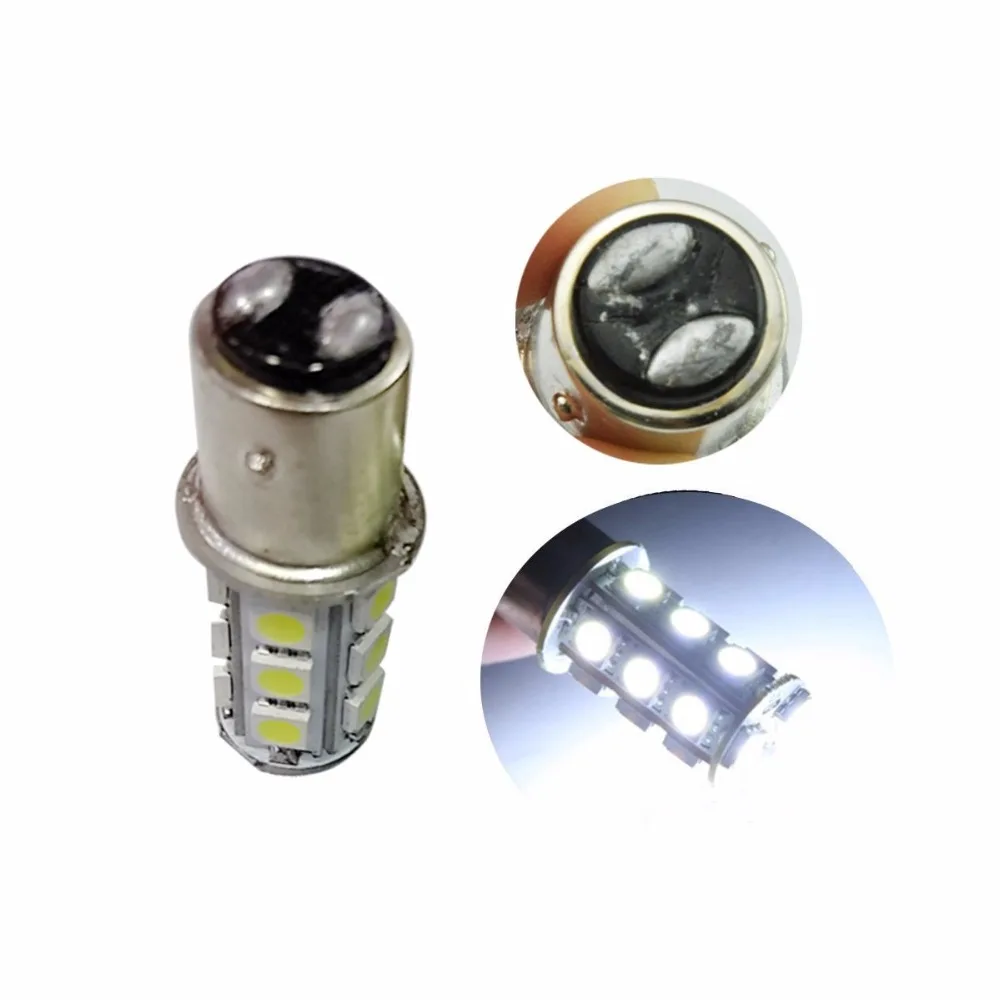 10 шт. теплый белый 12 В 1157 BAY15D / S25 1034 1016 основа 18 SMD 5050 внутренсветодиодный