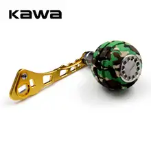 2018 Kawa Aluminum Alloy Fishing Reel Rocker of EVA Fishing Knob,7*4 and 8*5mm suit for Abu and Daiwa Shimano Fishing Accessory