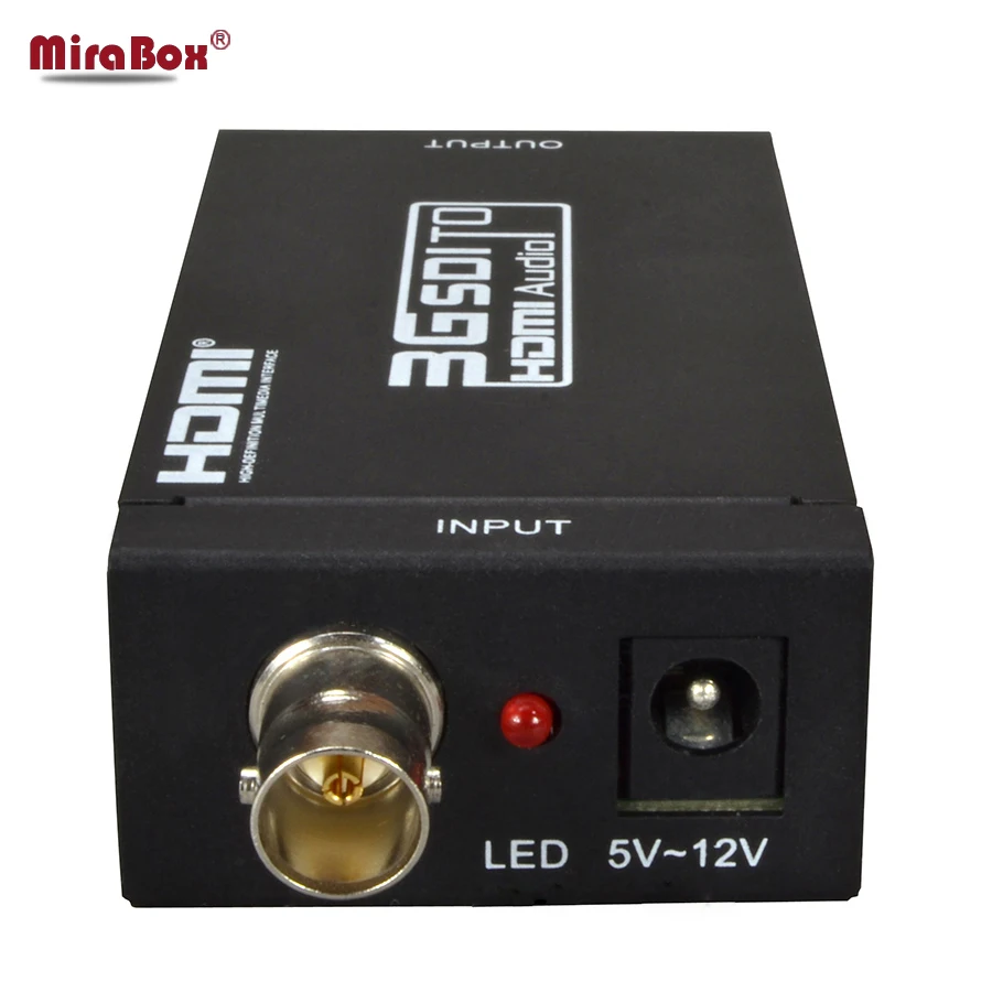 Мини 3 г SDI в HDMI конвертер для HD Камера Поддержка 1080 P tansmission мини sdi hdmi адаптер аудио