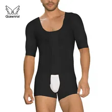 Боди мужчины Корректирующее белье для мужчин формочек пояс на живот body shaper мужчин для похудения живота одежда моделирующий корсет открытой промежностью