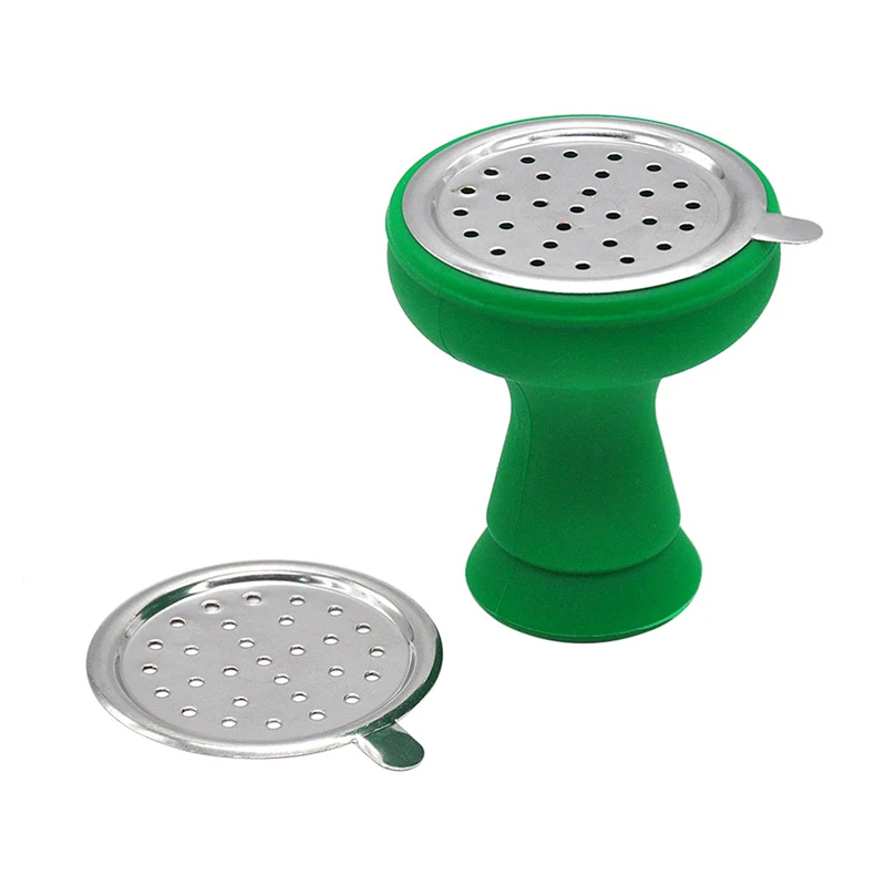 

2019 Hot Sell Silver Hookah Metal Screens Charcoal Holder DIY Accessories Club