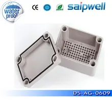 Saipwell Brand New IP66 ABS Waterproof enclosure for electronics 65*95*55mm (Gray Cover) DS-AG-0609