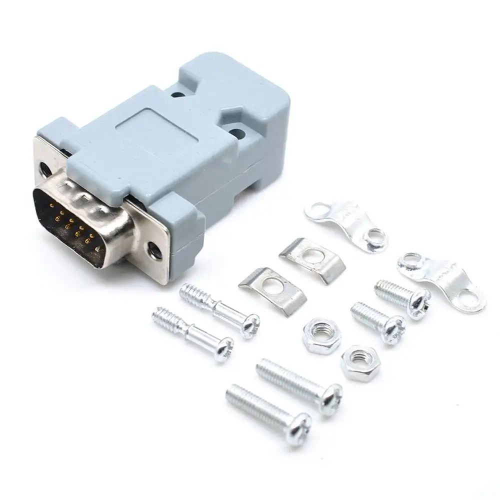5 шт. RS232 DB9 Серийный VGA 9 контактный женский 2 рядный паяльный Тип штепсельная вилка
