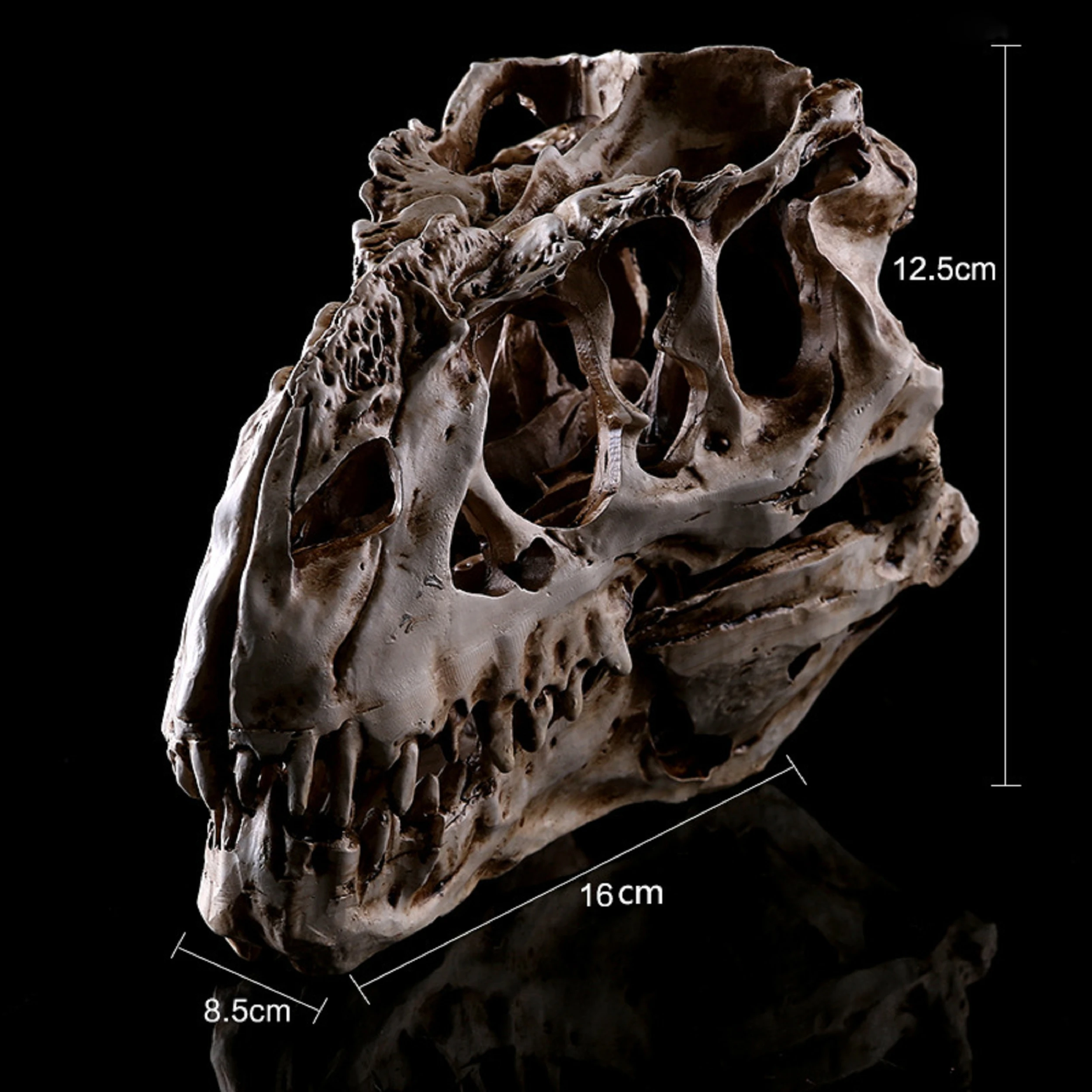 Редкий каучуковый КРОК T Rex тираннозавр с черепом от 3DKitbash|Статуэтки и миниатюры| |