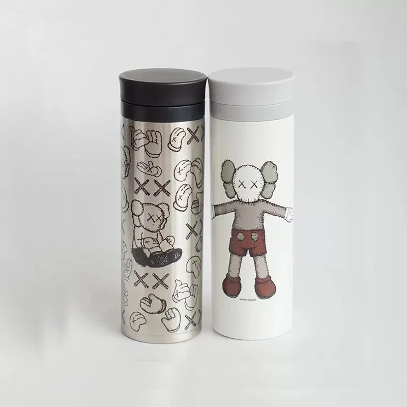 

KAWS Sesame Street X Eye Stainless Steel Insulation Cup Student Portable Cup Gifts SD379