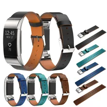 Прямая Замена роскошный браслет из натуральной кожи ремешок для Charge 2 May.31