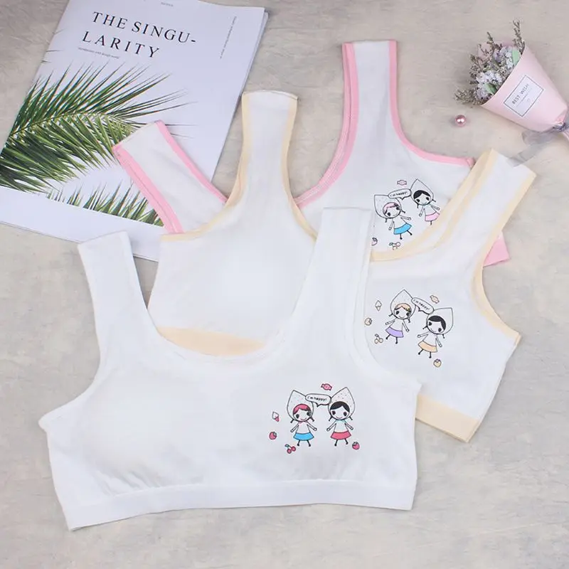

Girl Training Bra Linen Soft Brassiere Sport Girl Bras For Teen Girls Children Topic For Teenagers Vest