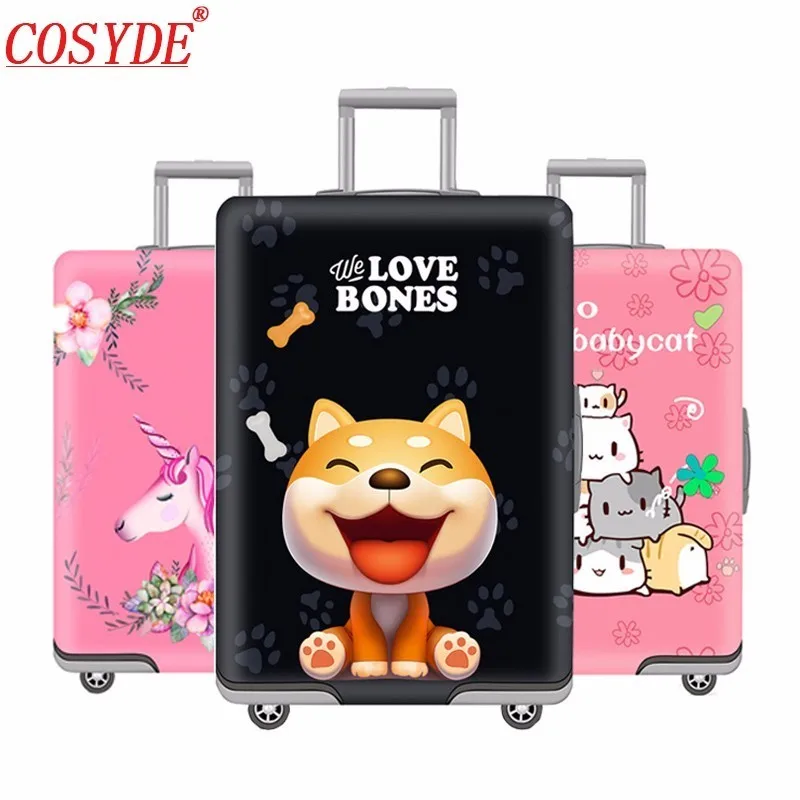 

Cosyde Brand Elastic Luggage Protective Cover For 19 To 32 Inch Trolley Suitcase Protect Dust Bag Case Travel Accessories