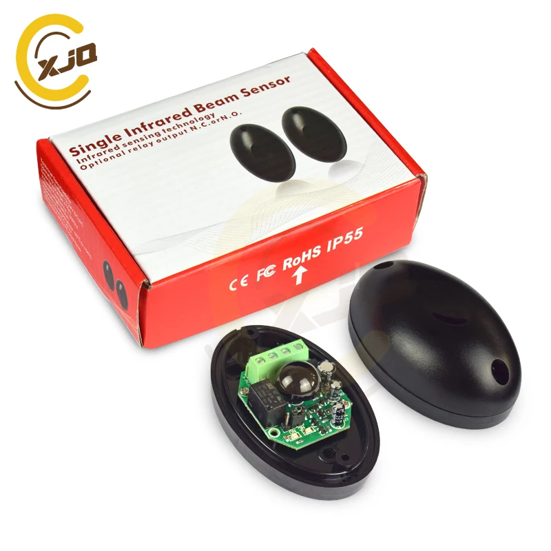 

XJQ Single Beam Infrared Active infrared detector single photocell Alarm system for barriers IR beam sensor