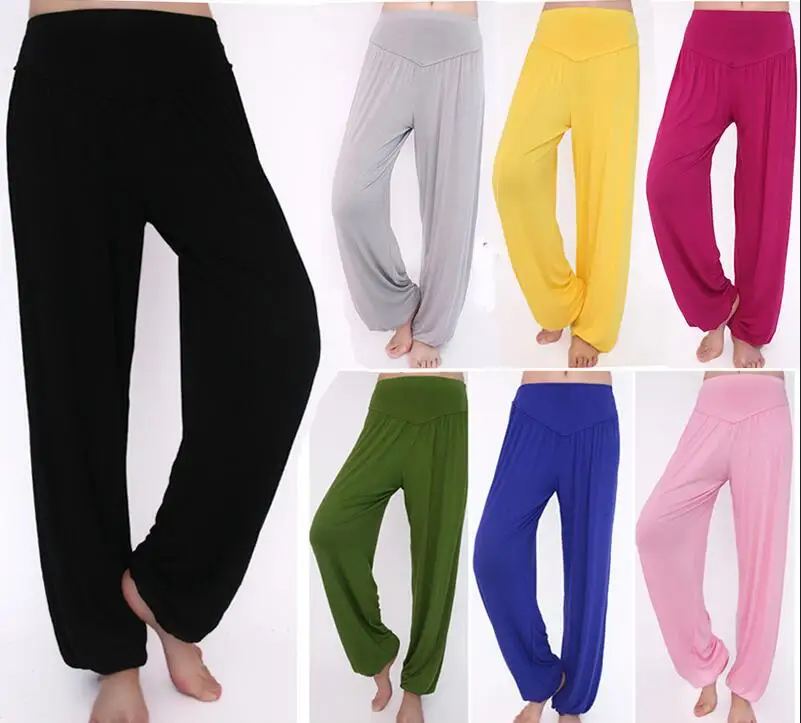 Idelly 2017 New Women Comfy Harem Loose Long Pants Belly Dance Casual