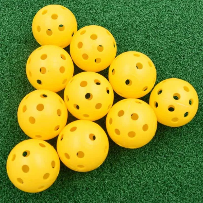 20 шт./лот 41 мм Обучающие приспособления для игры в гольф Палочки leball шары воздушный поток полые с отверстием мячи для гольфа на открытом воздухе мячи для обучения игре в гольф Палочки