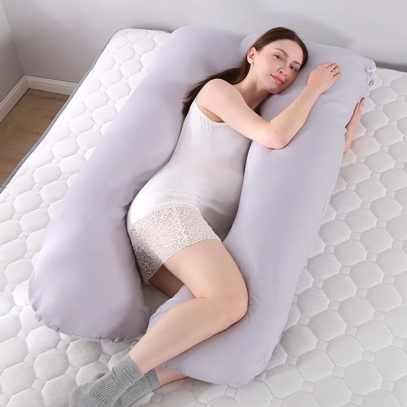 Для беременных женщин подушки для мам u-образные постельные принадлежности боковые шпалы хлопок коврик для беременности