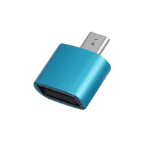 Модный металлический Micro USB Мужской к USB 2,0 Женский OTG адаптер конвертер смартфонов Аксессуары Android V8 кабель для huawei samsung