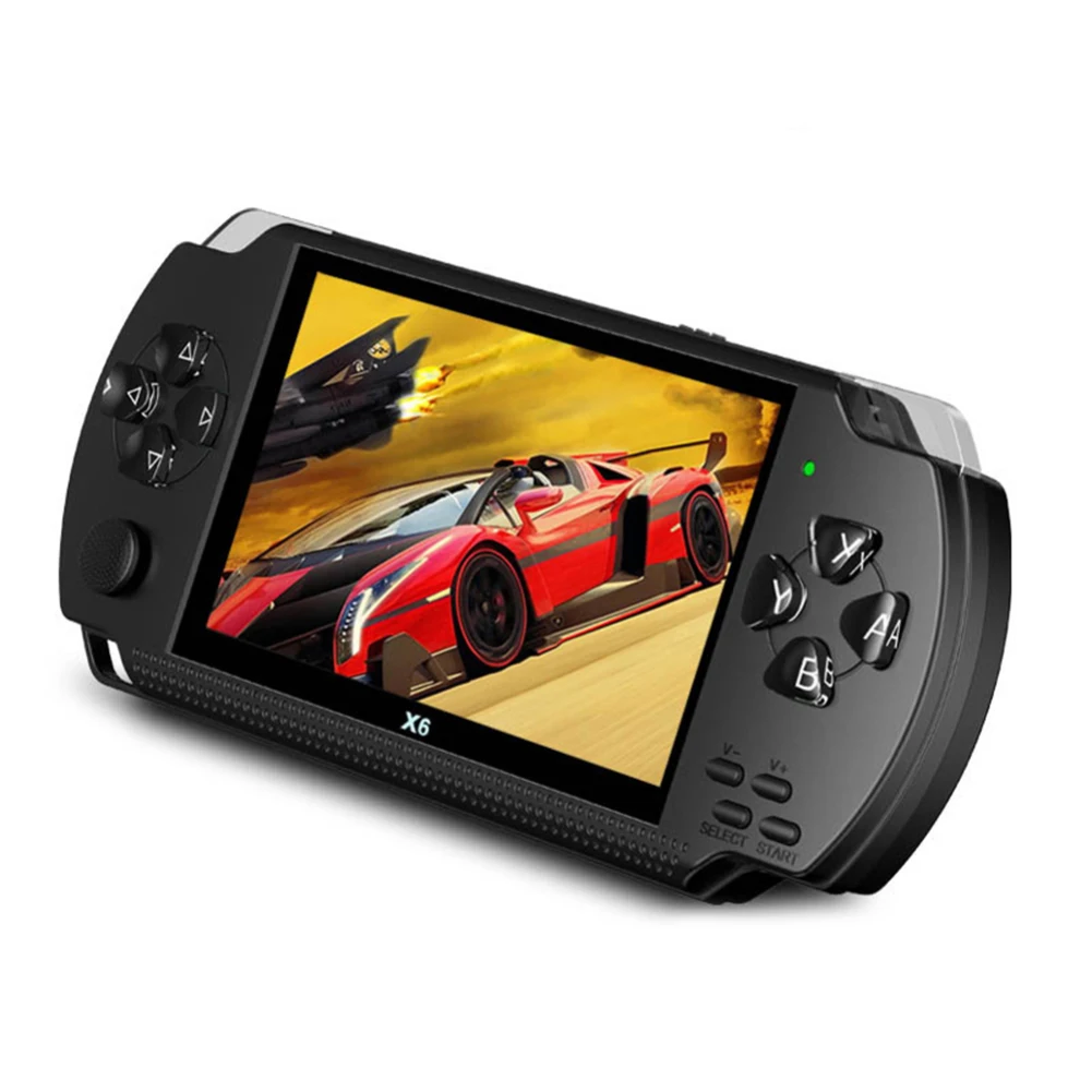 

4.3 Inch 32 Bit Handheld Pocket Game Machine Built-In 10000 Games 8GB Portable Console MP4 Player