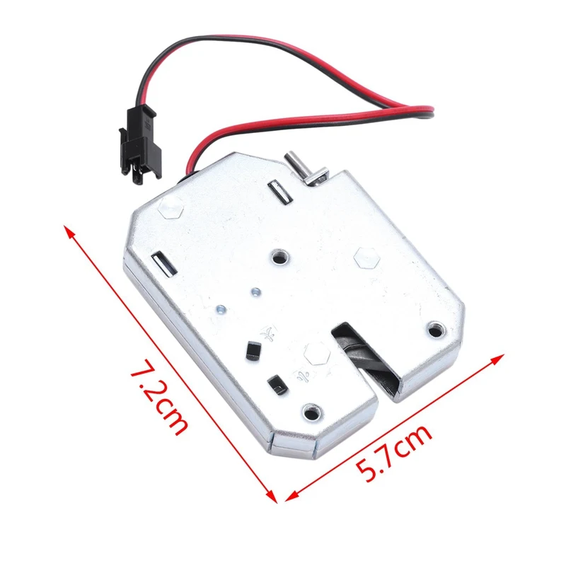 Электрический фиксатор руля AC/DC 12 V 2A электромагнитные дверь замок для шкафа защелки ящика защелка замка углерода Сталь Серебряный замочек