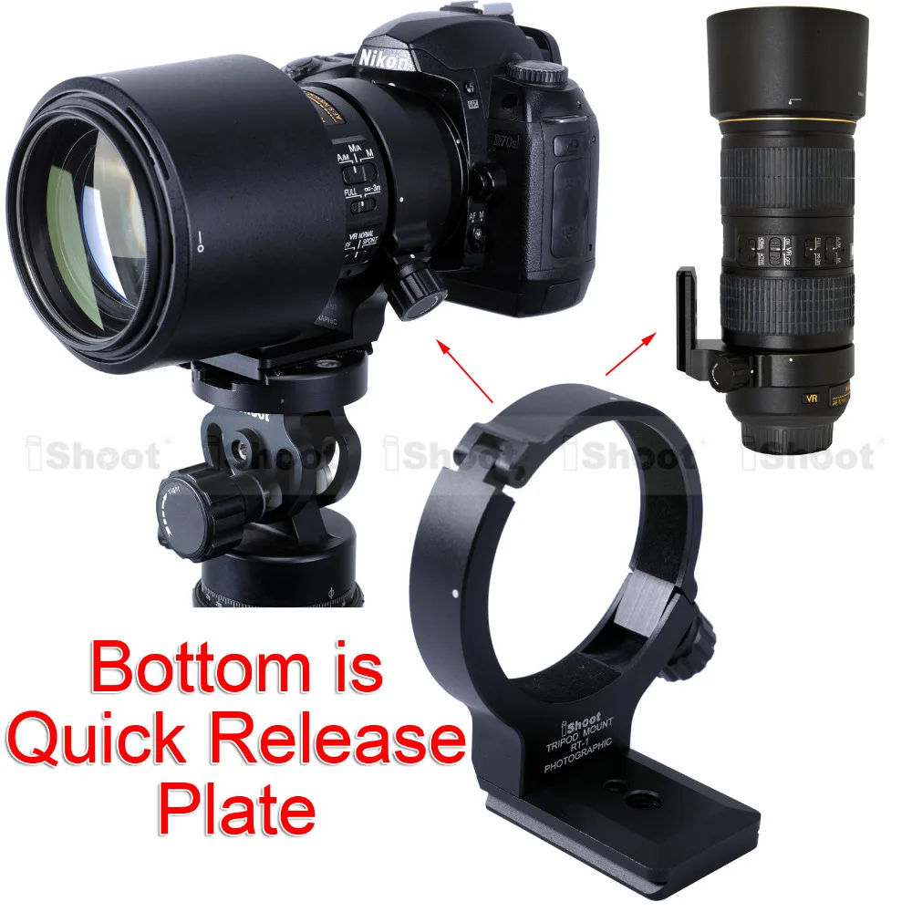 Lens Tripod Mount Ring RT 1 Camera Support Holder Collar with Arca Fit