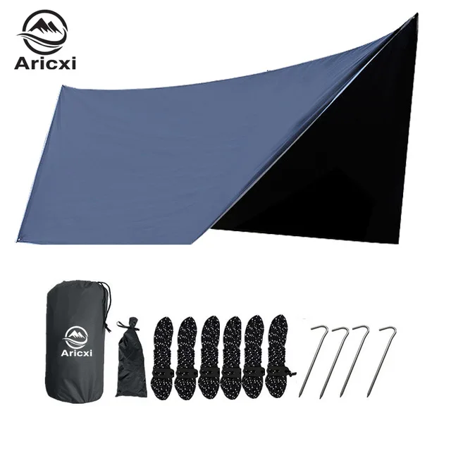 

Aricxi 3.6x2.8m Beach Sun Shelter Tarp Tent Shade Ultralight UV Garden Awning Canopy Sunshade Outdoor Camping Hammock Rain Fly