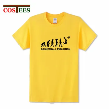

2018 Funny Basket ball Dunk Evolution T Shirt Men hip-hop harden t-shirt kobe apparel Group Team Tee durant Jerseys humor tshirt
