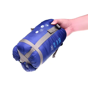

Autumn and winter big camping sleeping bag outdoor ultralight portable adult waterproof envelope type keep warm RU free shipping
