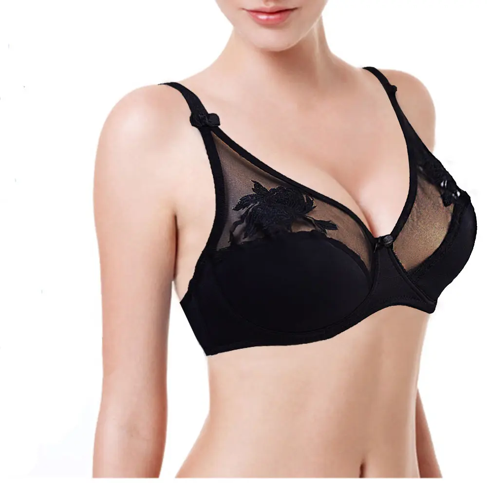 Ladies Secret Brand Designer Women Bra Sexy Everyday Embroidery Lace