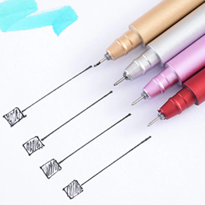 

Simulation Metal Gel Pen 0.5mm Candy Color Neutral Pens Creative Plastic Pens For School Writing Girls Gifts Novelty Stationery