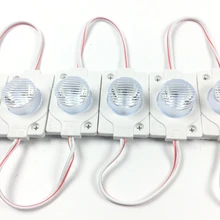 SMD 3030 высокая яркость боковой светильник ing светодиодный инжекторный модуль лампа с объективом для рекламы светильник коробка 500 штук в партии
