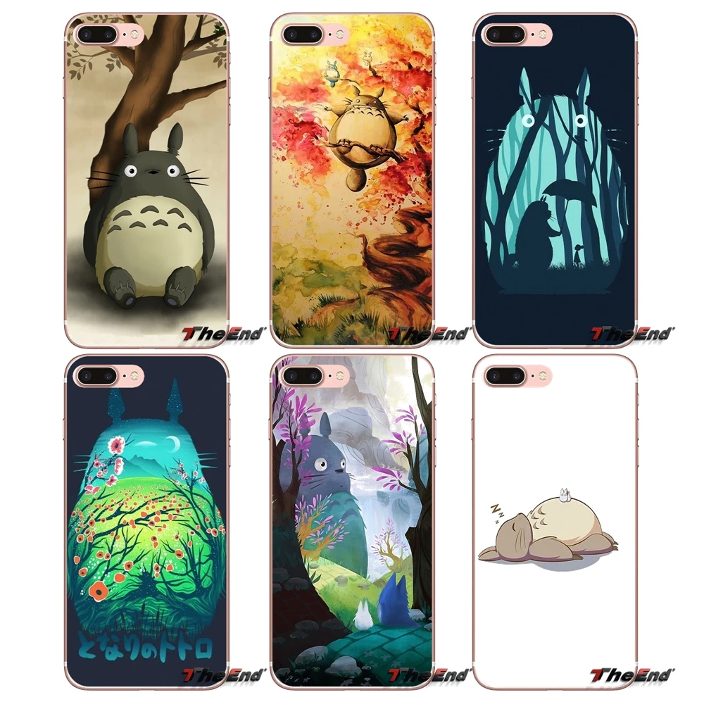 Для Samsung Galaxy J1 J2 J3 J5 J7 A3 A5 A7 2015 2016 2017 J530 J730 Fundas Coque Japan My Neighbor Totoro TPU силиконовый