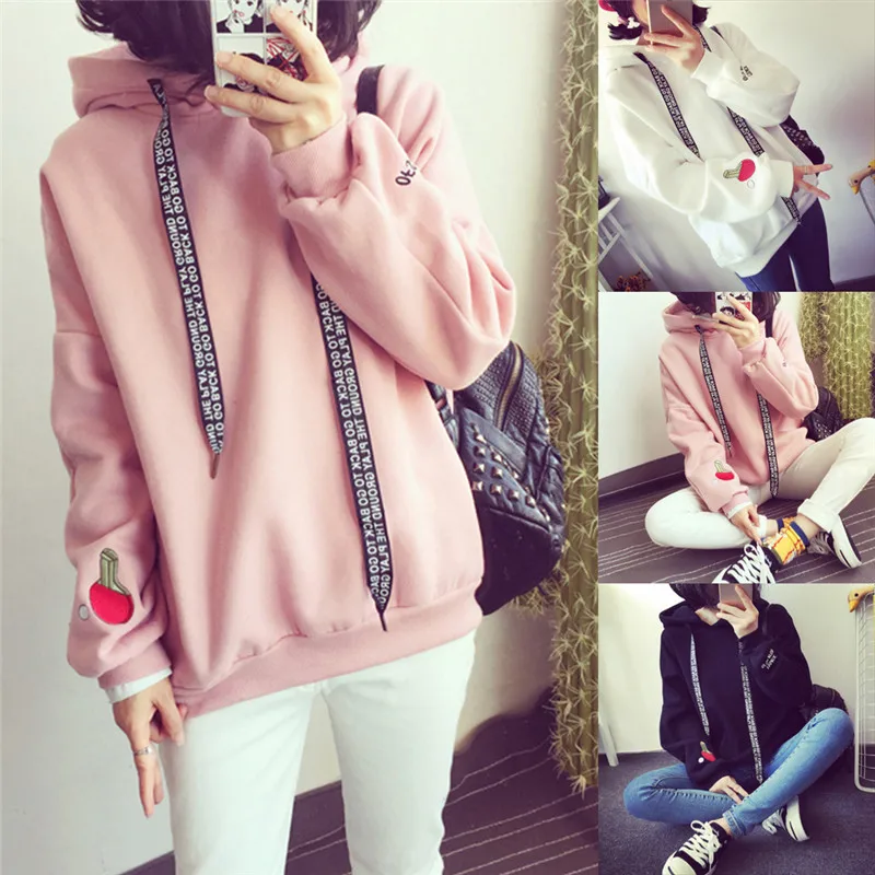 2017 Kawaii Street Hooded Sweet Pullover Loose Hooded