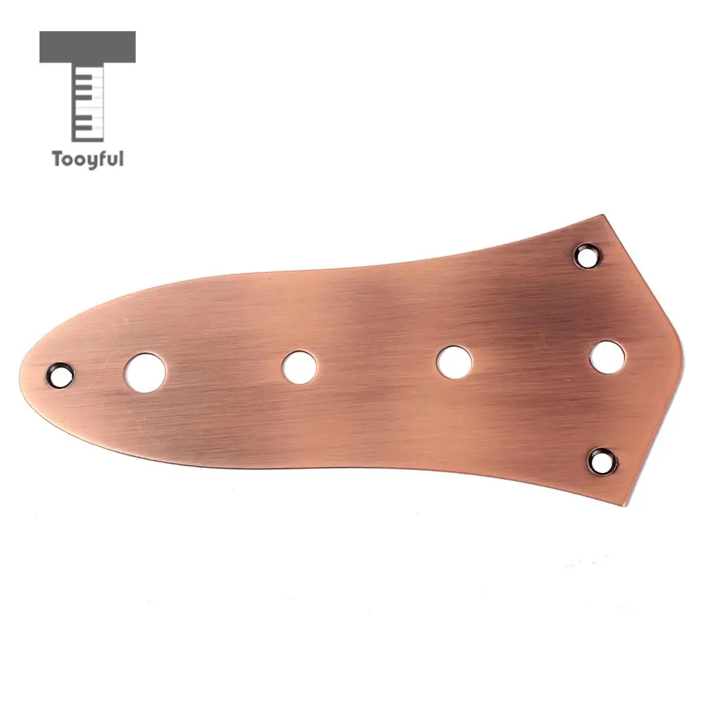 2pcs 4 Holes Standard Control Plate for Jazz Bass Guitar Replacement Accessory