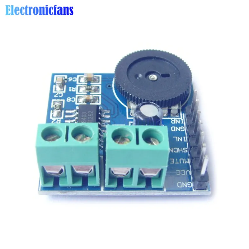 Mini PAM8403 Audio Amplifier Volume Adjustment 3W * 2
