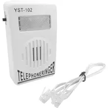 Усилитель стробоскопический светильник мигающий звонок сверхгромкий телефонный звонок до 95 дБ усилитель телефонного звонка